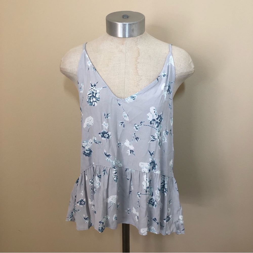 Urban outfitters kimchi blue floral top sleeveless